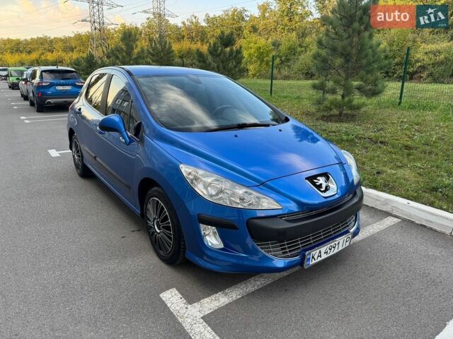Синій Пежо 308, об'ємом двигуна 1.6 л та пробігом 125 тис. км за 5750 $, фото 1 на Automoto.ua