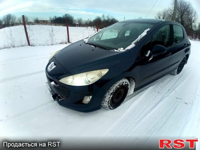 Синій Пежо 308, об'ємом двигуна 1.6 л та пробігом 370 тис. км за 4700 $, фото 1 на Automoto.ua