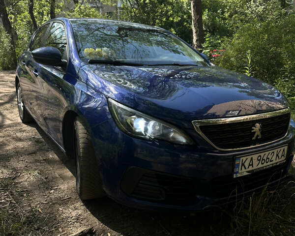 Синий Пежо 308, объемом двигателя 1.56 л и пробегом 184 тыс. км за 11500 $, фото 1 на Automoto.ua