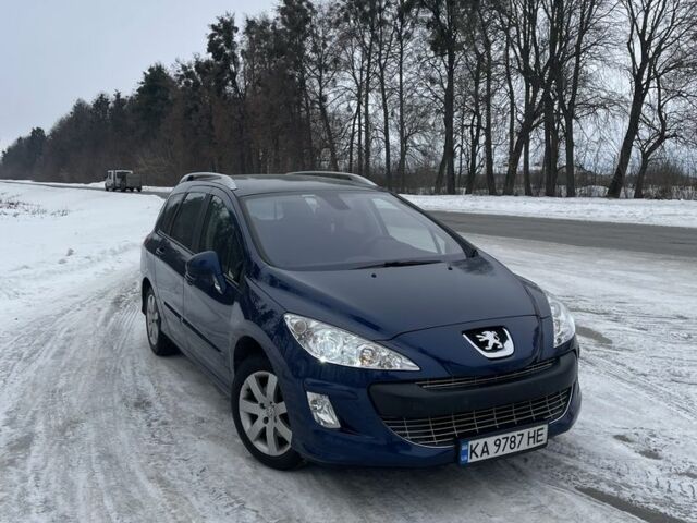 Синій Пежо 308, об'ємом двигуна 1.6 л та пробігом 245 тис. км за 4500 $, фото 1 на Automoto.ua