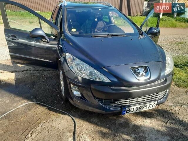 Синий Пежо 308, объемом двигателя 1.6 л и пробегом 242 тыс. км за 5900 $, фото 1 на Automoto.ua
