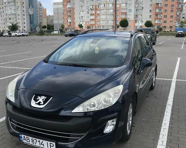 Синій Пежо 308, об'ємом двигуна 1.6 л та пробігом 247 тис. км за 4500 $, фото 1 на Automoto.ua