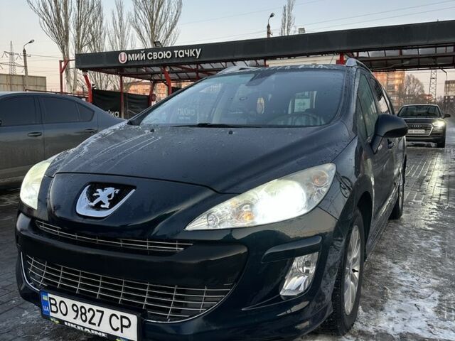 Синий Пежо 308, объемом двигателя 1.6 л и пробегом 281 тыс. км за 5700 $, фото 1 на Automoto.ua