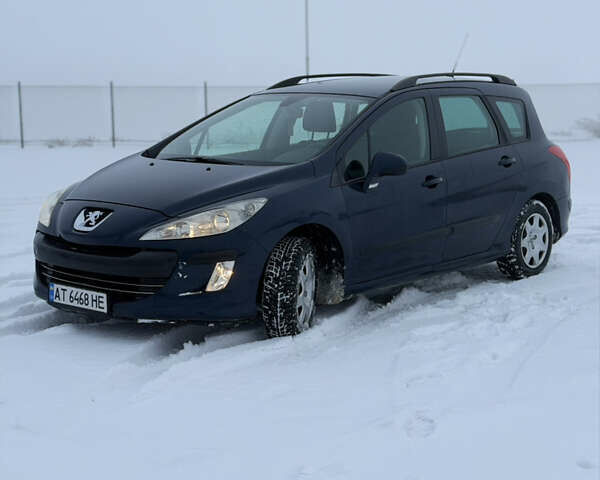 Синий Пежо 308, объемом двигателя 1.6 л и пробегом 254 тыс. км за 5999 $, фото 1 на Automoto.ua