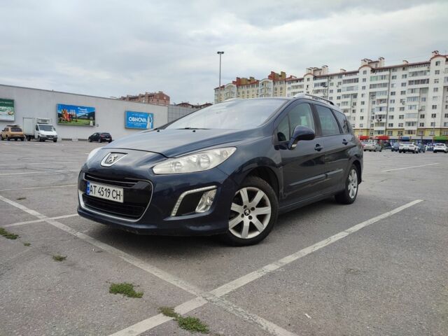 Синий Пежо 308, объемом двигателя 1.6 л и пробегом 265 тыс. км за 4800 $, фото 1 на Automoto.ua