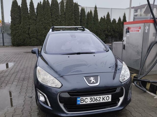 Синий Пежо 308, объемом двигателя 1.6 л и пробегом 253 тыс. км за 7000 $, фото 1 на Automoto.ua