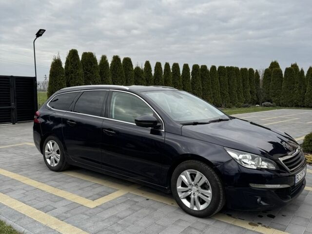 Синій Пежо 308, об'ємом двигуна 2 л та пробігом 256 тис. км за 9046 $, фото 1 на Automoto.ua