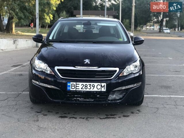 Синій Пежо 308, об'ємом двигуна 1.6 л та пробігом 222 тис. км за 8999 $, фото 1 на Automoto.ua