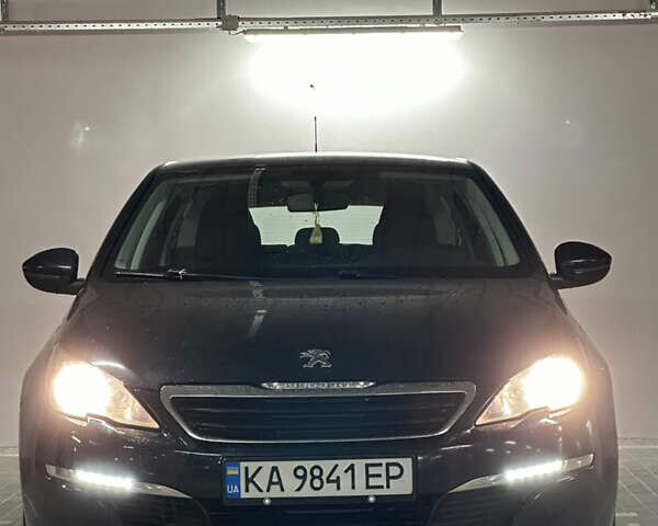 Синий Пежо 308, объемом двигателя 1.56 л и пробегом 256 тыс. км за 5950 $, фото 1 на Automoto.ua