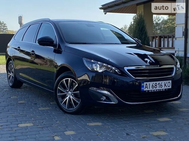 Синій Пежо 308, об'ємом двигуна 2 л та пробігом 208 тис. км за 13800 $, фото 1 на Automoto.ua