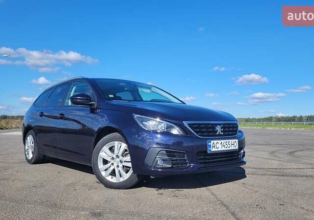 Синий Пежо 308, объемом двигателя 1.6 л и пробегом 298 тыс. км за 10500 $, фото 1 на Automoto.ua
