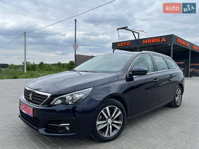 Синій Пежо 308, об'ємом двигуна 1.5 л та пробігом 1 тис. км за 13191 $, фото 1 на Automoto.ua