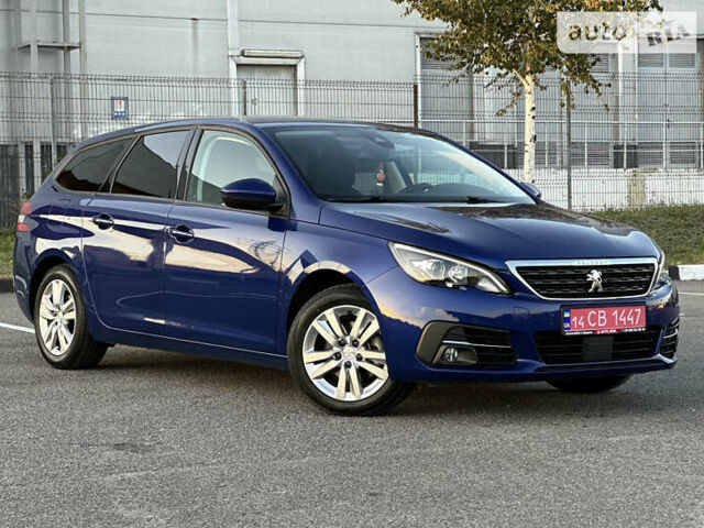 Синий Пежо 308, объемом двигателя 1.6 л и пробегом 192 тыс. км за 11800 $, фото 1 на Automoto.ua