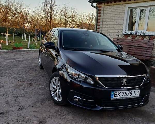 Синий Пежо 308, объемом двигателя 1.5 л и пробегом 120 тыс. км за 11000 $, фото 1 на Automoto.ua
