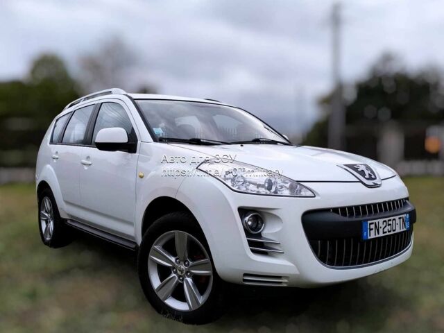 Белый Пежо 4007, объемом двигателя 2.2 л и пробегом 210 тыс. км за 5475 $, фото 1 на Automoto.ua