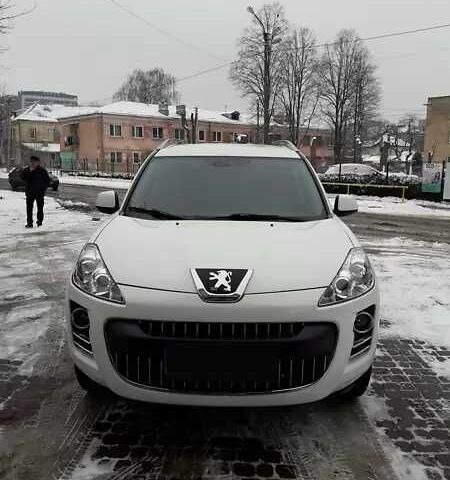Белый Пежо 4007, объемом двигателя 2.2 л и пробегом 300 тыс. км за 8900 $, фото 1 на Automoto.ua
