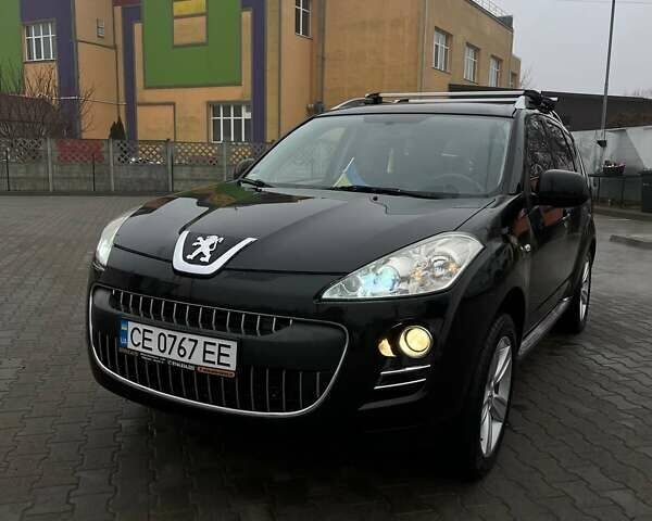 Черный Пежо 4007, объемом двигателя 2.2 л и пробегом 266 тыс. км за 8300 $, фото 1 на Automoto.ua