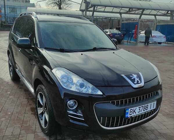 Черный Пежо 4007, объемом двигателя 2.18 л и пробегом 267 тыс. км за 7900 $, фото 1 на Automoto.ua
