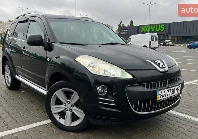 Черный Пежо 4007, объемом двигателя 2.36 л и пробегом 368 тыс. км за 8500 $, фото 1 на Automoto.ua