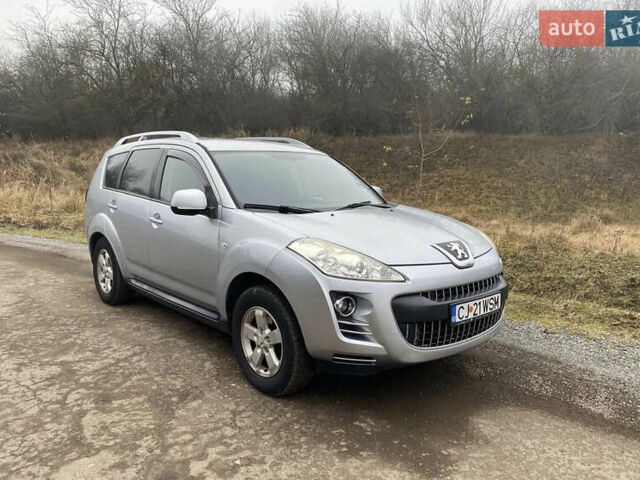 Серый Пежо 4007, объемом двигателя 2.2 л и пробегом 312 тыс. км за 4500 $, фото 1 на Automoto.ua