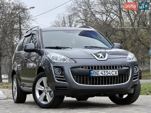 Серый Пежо 4007, объемом двигателя 2.18 л и пробегом 236 тыс. км за 9999 $, фото 1 на Automoto.ua