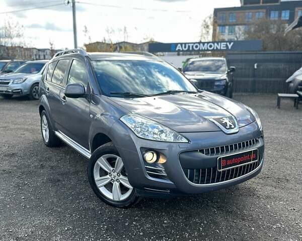Серый Пежо 4007, объемом двигателя 2.36 л и пробегом 167 тыс. км за 9500 $, фото 1 на Automoto.ua