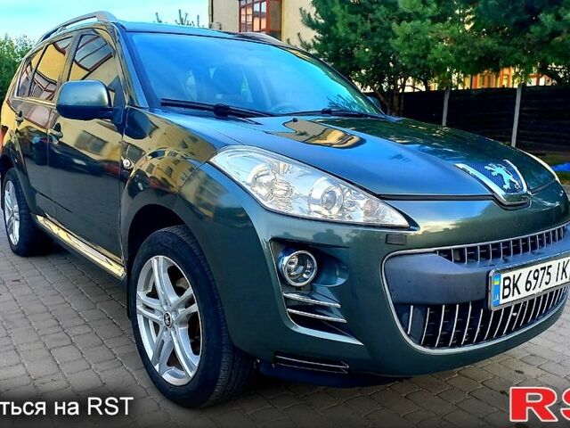 Зеленый Пежо 4007, объемом двигателя 2.2 л и пробегом 223 тыс. км за 8300 $, фото 1 на Automoto.ua