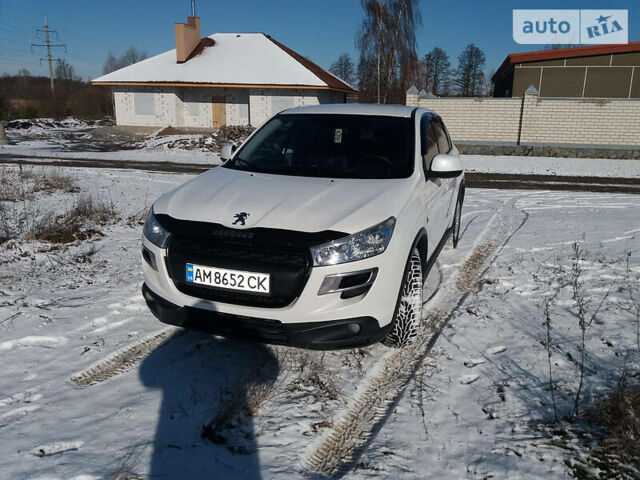 Білий Пежо 4008, об'ємом двигуна 2 л та пробігом 160 тис. км за 10900 $, фото 1 на Automoto.ua