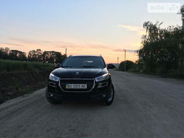 Чорний Пежо 4008, об'ємом двигуна 2 л та пробігом 130 тис. км за 15000 $, фото 1 на Automoto.ua