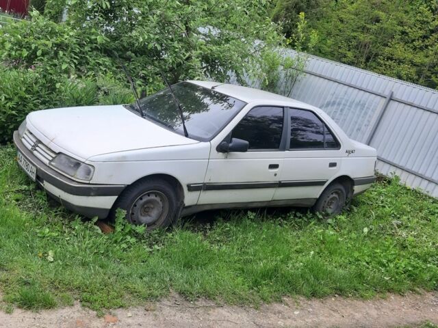 Белый Пежо 405, объемом двигателя 1 л и пробегом 35 тыс. км за 300 $, фото 1 на Automoto.ua