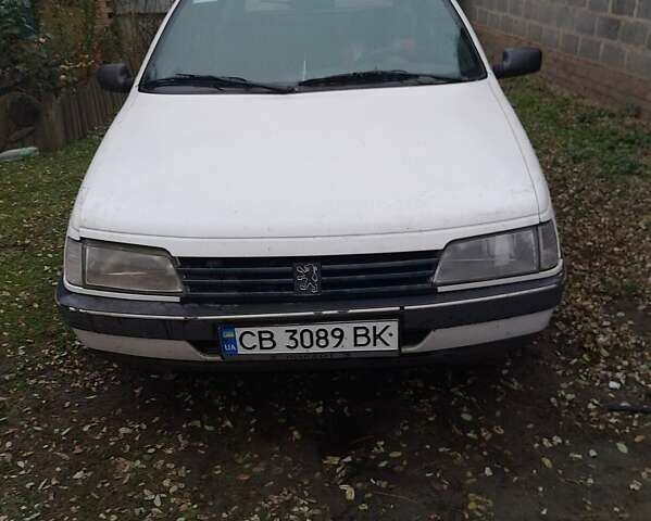 Белый Пежо 405, объемом двигателя 1.9 л и пробегом 228 тыс. км за 2000 $, фото 1 на Automoto.ua