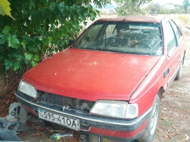 Красный Пежо 405, объемом двигателя 1 л и пробегом 50 тыс. км за 300 $, фото 1 на Automoto.ua