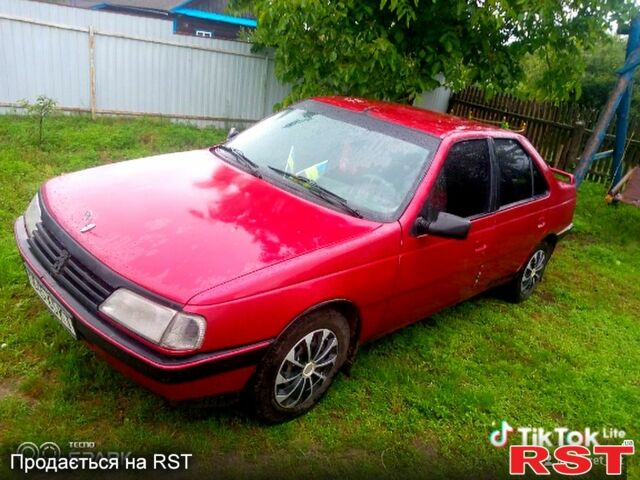 Червоний Пежо 405, об'ємом двигуна 1.6 л та пробігом 180 тис. км за 850 $, фото 1 на Automoto.ua