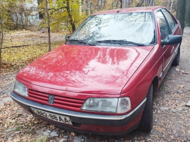Красный Пежо 405, объемом двигателя 1.9 л и пробегом 130 тыс. км за 1800 $, фото 1 на Automoto.ua