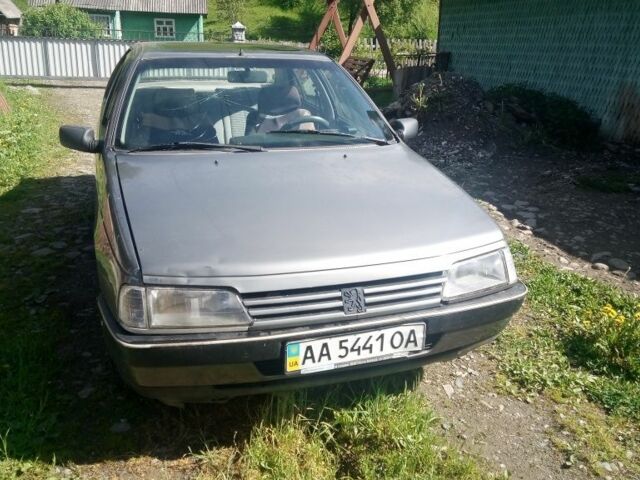 Серый Пежо 405, объемом двигателя 1.9 л и пробегом 100 тыс. км за 550 $, фото 1 на Automoto.ua