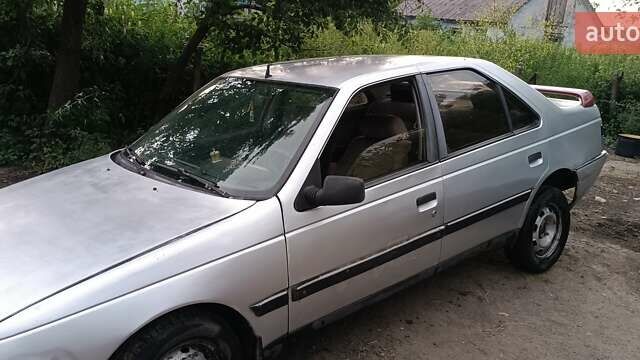 Серый Пежо 405, объемом двигателя 1.9 л и пробегом 220 тыс. км за 486 $, фото 1 на Automoto.ua