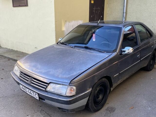 Серый Пежо 405, объемом двигателя 1.6 л и пробегом 200 тыс. км за 550 $, фото 1 на Automoto.ua