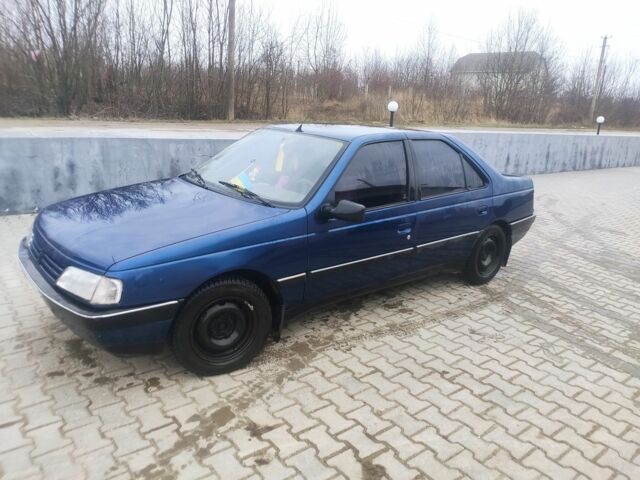 Синий Пежо 405, объемом двигателя 0 л и пробегом 280 тыс. км за 860 $, фото 1 на Automoto.ua