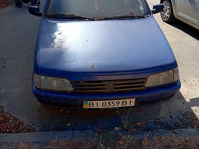 Синий Пежо 405, объемом двигателя 1.6 л и пробегом 0 тыс. км за 360 $, фото 1 на Automoto.ua
