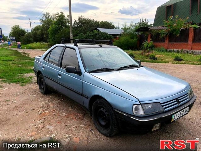 Синий Пежо 405, объемом двигателя 1.8 л и пробегом 0 тыс. км за 830 $, фото 1 на Automoto.ua