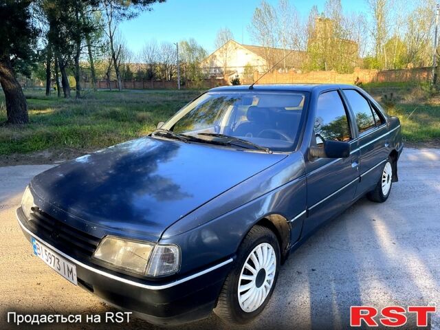 Синий Пежо 405, объемом двигателя 1.6 л и пробегом 289 тыс. км за 1200 $, фото 1 на Automoto.ua
