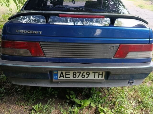 Синій Пежо 405, об'ємом двигуна 1.9 л та пробігом 43 тис. км за 1574 $, фото 1 на Automoto.ua