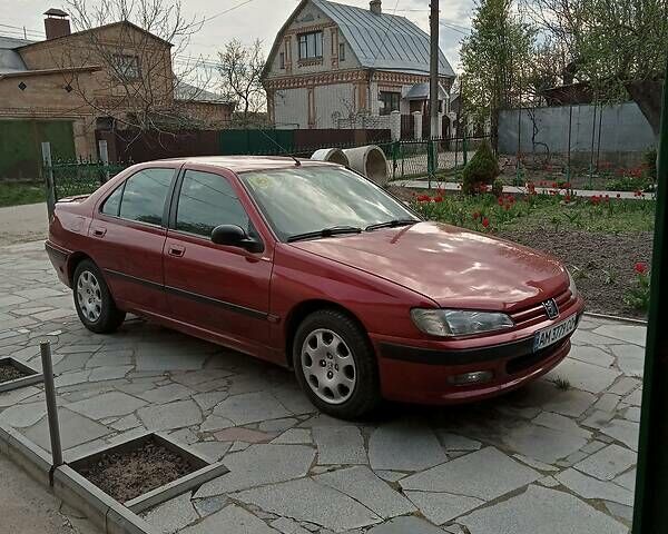 Червоний Пежо 406, об'ємом двигуна 2 л та пробігом 100 тис. км за 2650 $, фото 1 на Automoto.ua