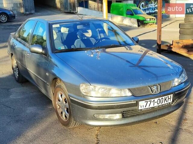 Серый Пежо 406, объемом двигателя 2 л и пробегом 188 тыс. км за 4803 $, фото 1 на Automoto.ua