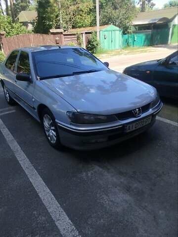 Серый Пежо 406, объемом двигателя 1.76 л и пробегом 346 тыс. км за 4500 $, фото 1 на Automoto.ua