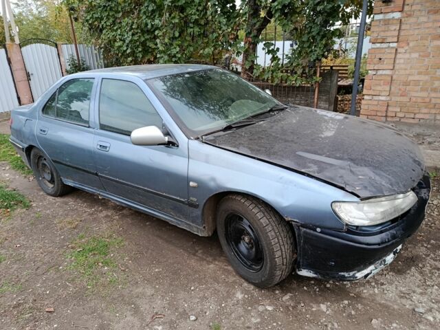 Синий Пежо 406, объемом двигателя 2 л и пробегом 200 тыс. км за 836 $, фото 1 на Automoto.ua