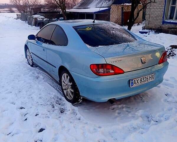 Синий Пежо 406, объемом двигателя 2.2 л и пробегом 250 тыс. км за 4000 $, фото 1 на Automoto.ua