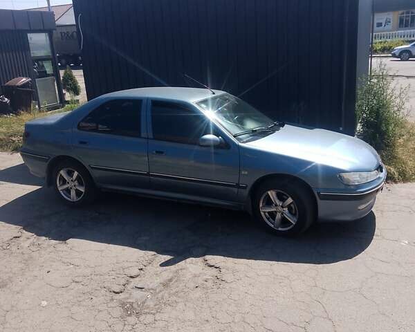 Синий Пежо 406, объемом двигателя 2 л и пробегом 400 тыс. км за 2600 $, фото 1 на Automoto.ua
