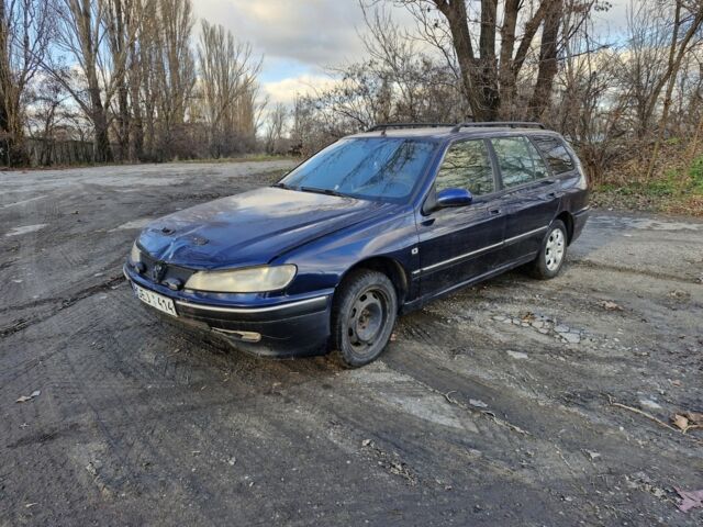 Синий Пежо 406, объемом двигателя 2 л и пробегом 200 тыс. км за 492 $, фото 1 на Automoto.ua