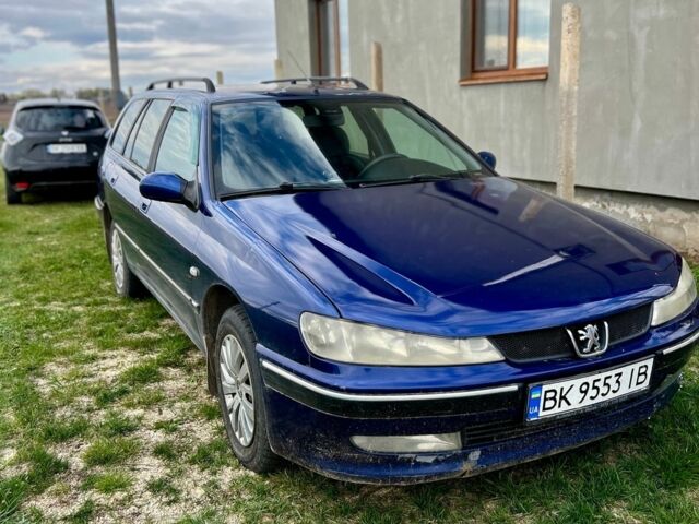 Синий Пежо 406, объемом двигателя 2 л и пробегом 350 тыс. км за 2500 $, фото 1 на Automoto.ua